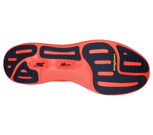 Skechers Men's GOrun Razor+, Navy/Coral