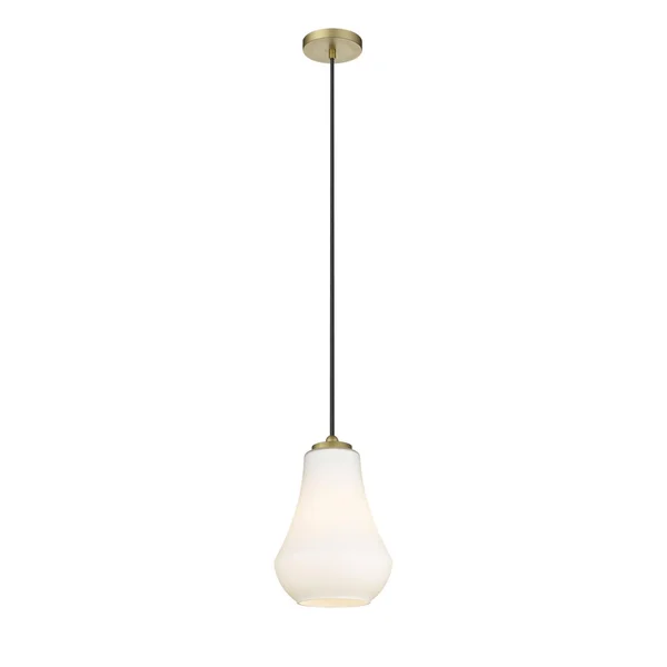 Innovations 490-1P-BB-G571-7 Fairfield 1 Light 7 inch Mini Pendant in Brushed Brass