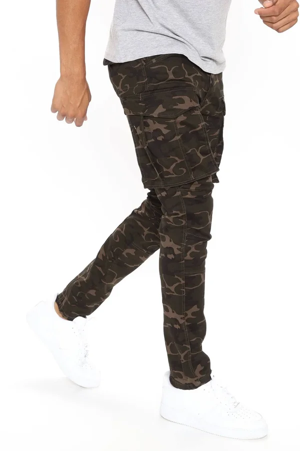 Mens Summer Games Cargo Pants in Camouflage Size 32 by Fashion Nova
