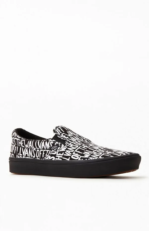 Vans ComfyCush Slip-On (Black/True White)