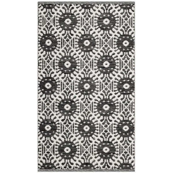 Safavieh Montauk MTK612D Area Rug Orange - Ivory 5& x 8& Rectangle