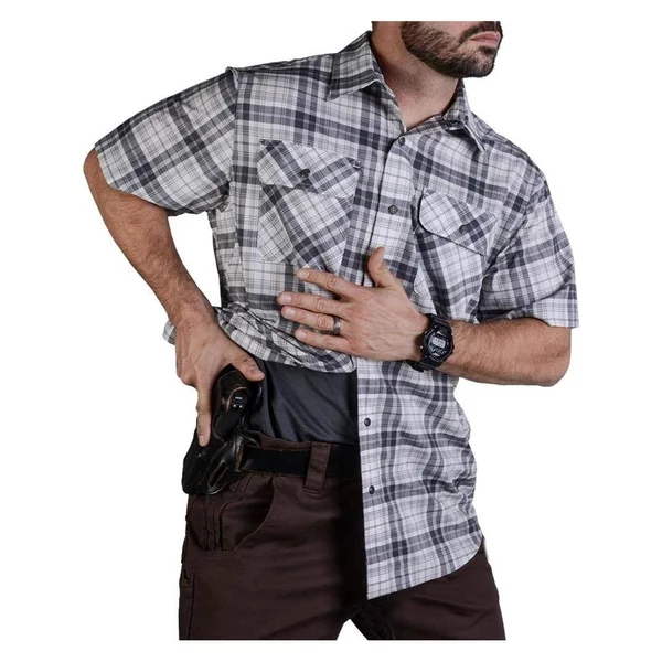 Vertx - Ss Weapon Guardian Shirt Steel Pld Sm - F1VTX1430STPSMALL