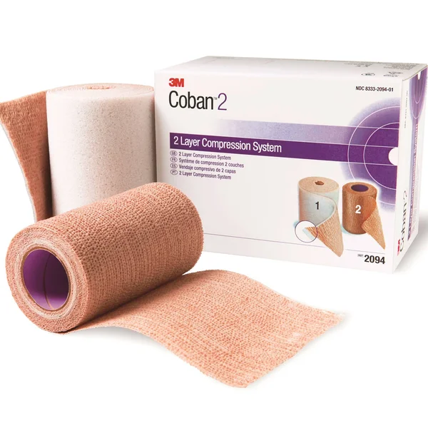 2 Layer Compression Bandage System 3M Coban CS (8 Ct)