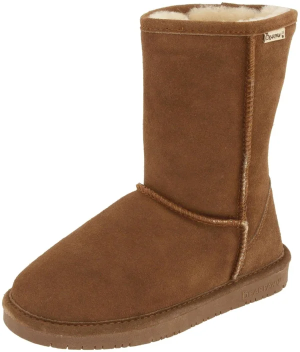 Bearpaw Women's Emma Short Boots - Hickory, 8