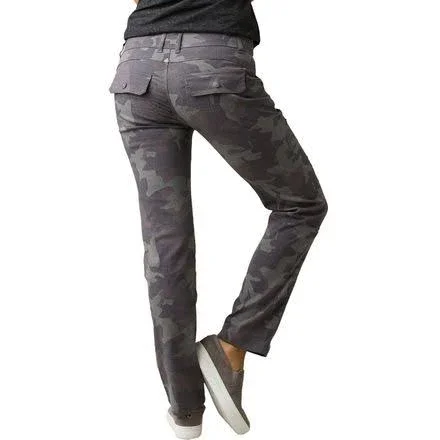 Prana Halle Straight Pant - Women's Gravel Camo, 12/Short