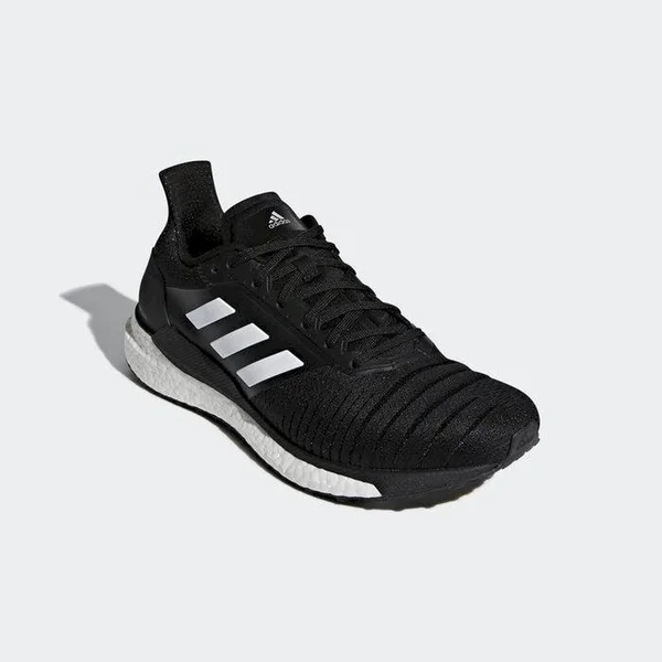 Adidas Running Solar Glide Men's Shoes Black/White/Black : 8 D