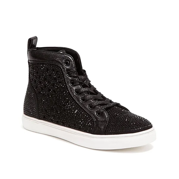 Lady Couture New York Hightop Sneaker - Women's, Black, Size EU 39, US Womens 8-8.5, Sneakers, High Top