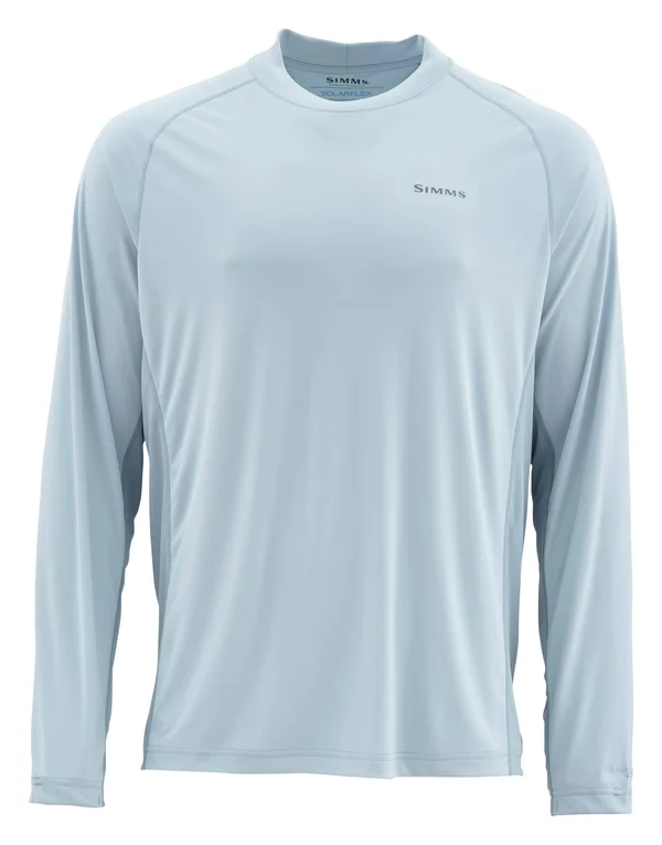 Simms Fog Solarflex Crewneck Shirt - Solid