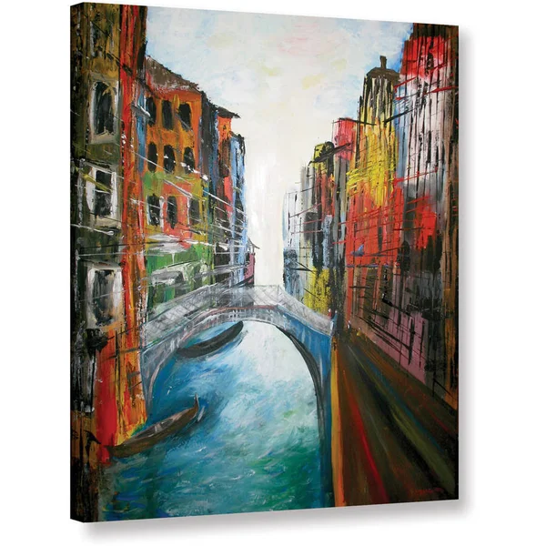 Martina Bleichner &Venice Grand Canale& Gallery Wrapped Canvas - 36X44
