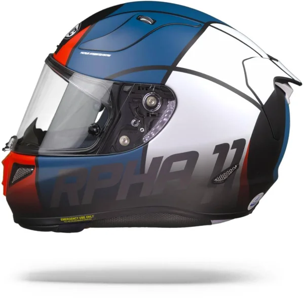 HJC RPHA 11 Quintain Helmet - white-red-blue, Size XL