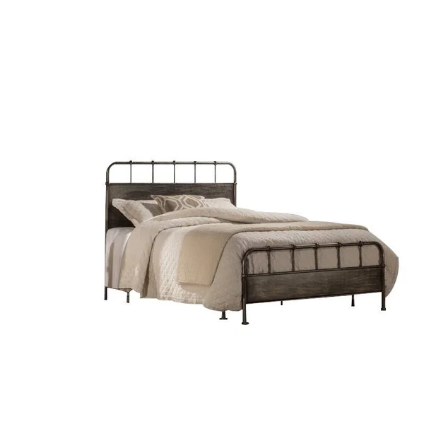 Hillsdale Furniture Bed Rubbed Black Grayson Bed Set King