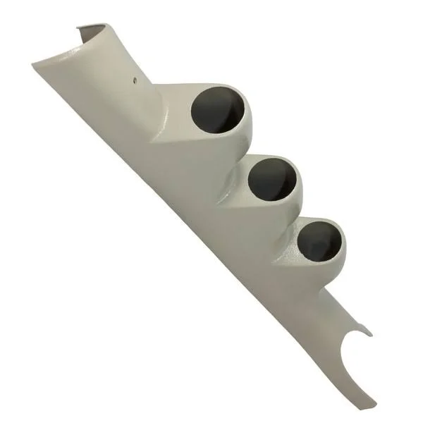 GlowShift Taupe Triple Pillar Pod for 2003-2009 Dodge Ram Cummins Com