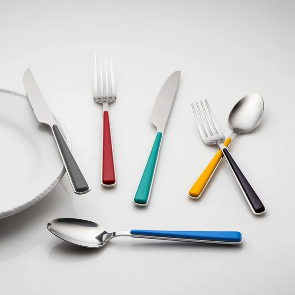 Fiesta Merengue 24-Piece Flatware Set with Steak Knives - Service for 4