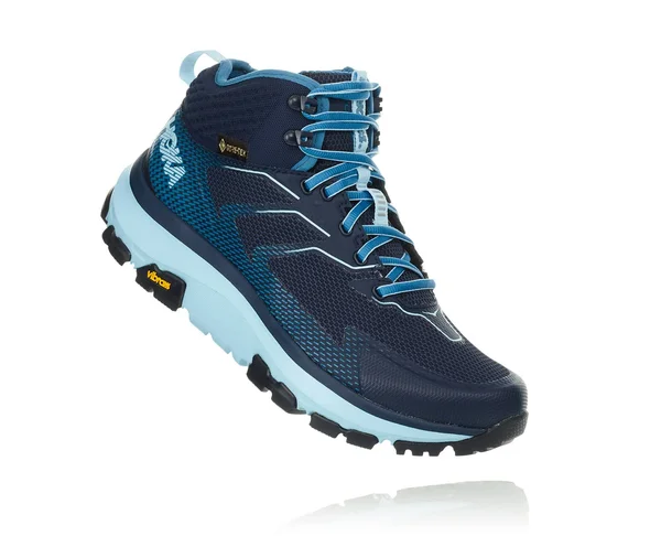 Hoka One One Women's TOA GTX - 7 - Black Iris, Aquamarine