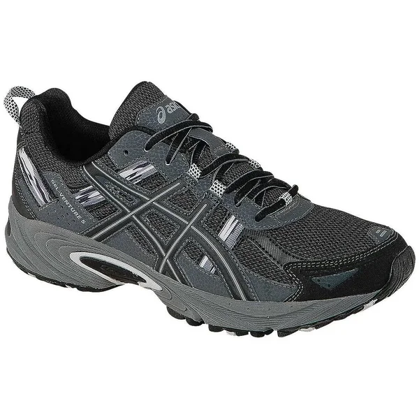 Asics Men's Gel Venture 5 Running Shoe - Black/Onyx/Charcoal, 10 4E US