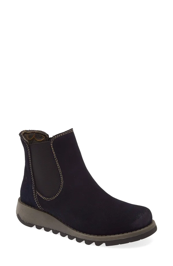 Fly London Salv Leather Bootie