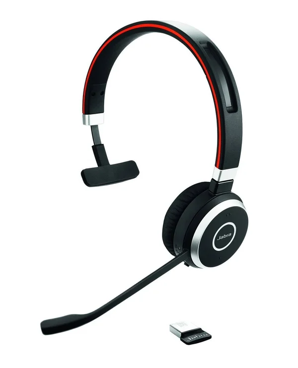 Jabra Evolve 65 MS mono Bluetooth Wireless On-Ear Headset with NFC