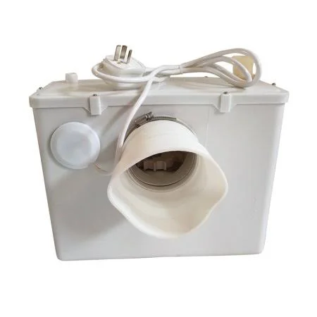 Intbuying 220V Sanitary Macerator Pump Auto Disposal Crush Waste Water Toilet Sink Macerating Pump (Toilet Single Inlet TYPE) 30