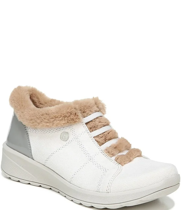 Bzees Golden Bootie - Women's - White