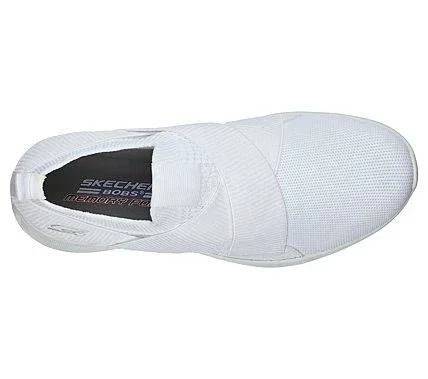 Skechers Women's Bobs Sport Squad 2 Kid Cool Slip-On Sneaker, White