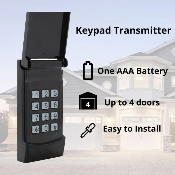 Skylink Atoms ATR-1722CK 3/4 HPF Chain Garage Door Opener with Extremely Quiet DC Motor