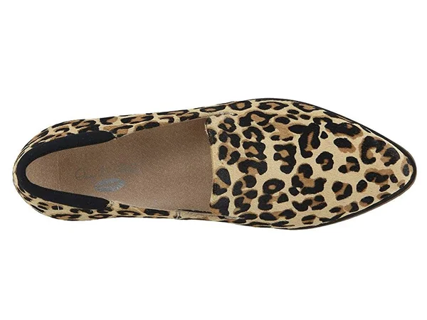 Women's Dr. Scholl&s Original Collection Kewl Loafer - Size: 9.5, Tan/Black Pony Hair Leather