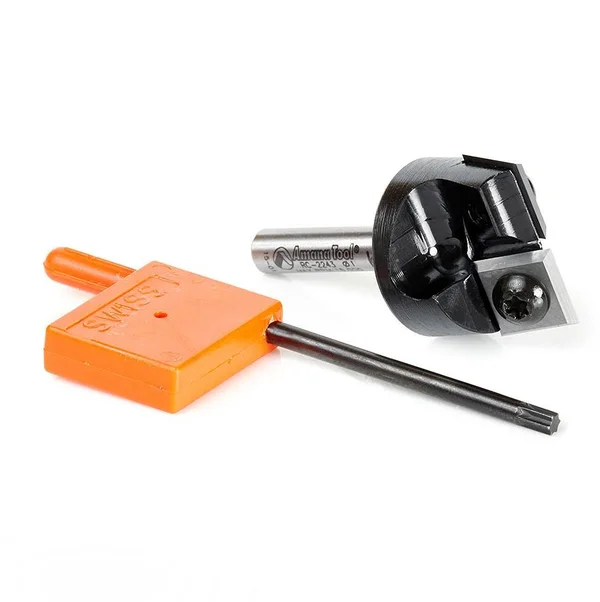 Amana Tool RC-2258 CNC Spoilboard Surfacing 4 D x 1/2 CH x 3/4 SHK Insert Router Bit
