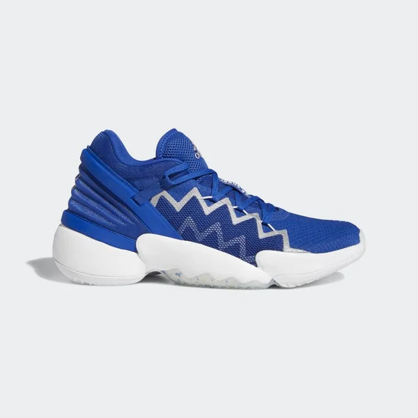 Adidas D.O.N Issue 2 Basketball Shoes, 12.5, Royal Blue/White
