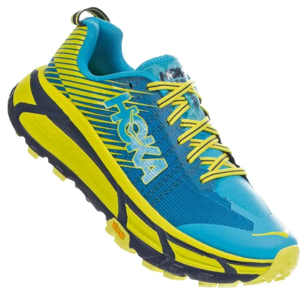 Hoka One One Evo Mafate 2 (Cyan/Citrus) Men's Running Shoes