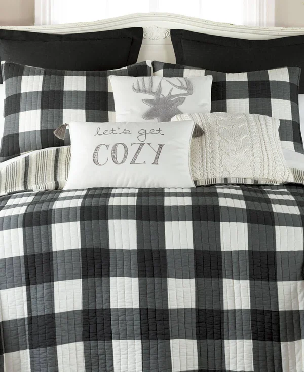 Levtex Home Navy Camden Quilt Set Full/Queen