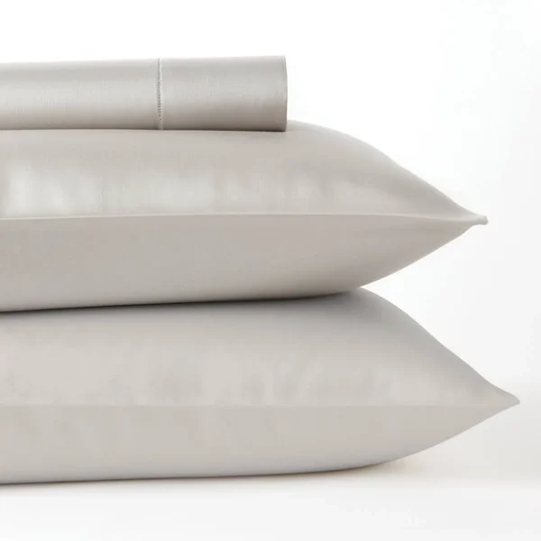 Sferra Giotto Flat Sheet - Ice, King, Cotton