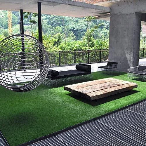 Lita 10ftx5ft Artificial Grass Fake Deluxe Synthetic Thick Lawn Pet Turf Perfect for Indoor/Outdoor Landscape, 5 ft x 10 ft (50