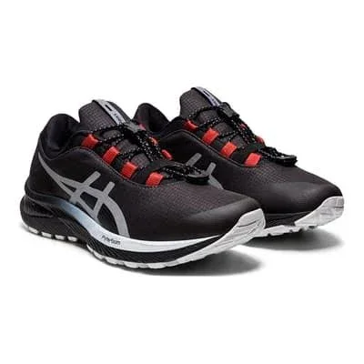 Asics GEL-Cumulus 22 Awl Running Shoes Black Grey Red Women - 35.5