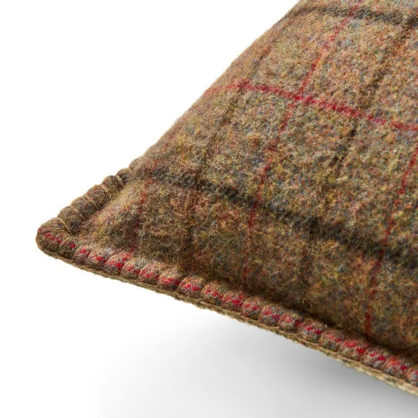 Ralph Lauren Grosvner Plaid Throw Pillow - Green