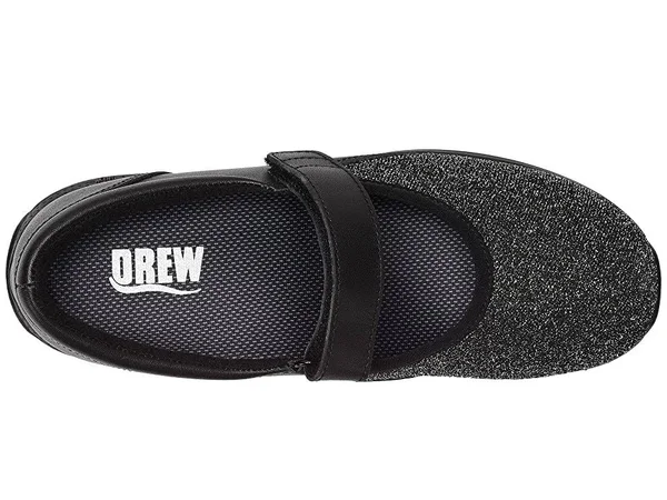 Drew Women's Magnolia Black Lurex Stretch 5 WW