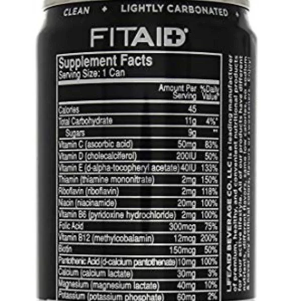 Lifeaid Beverage Fitaid 12 Ounce (Pack of 24)