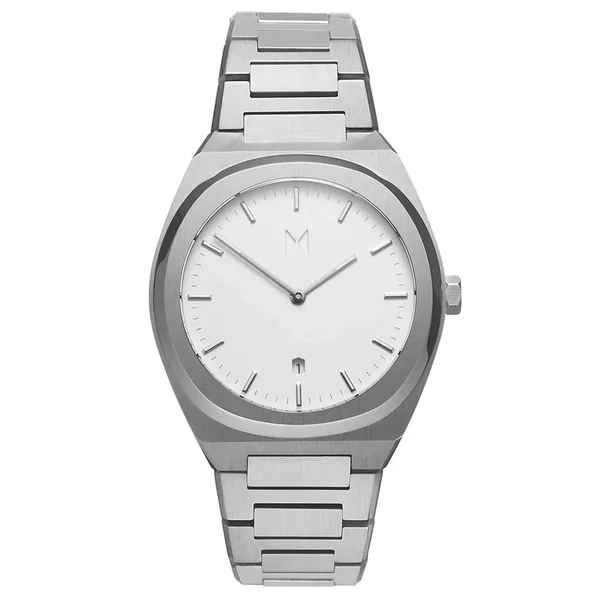 Mvmt Men's Watches, Odyssey, Limitless - White - Silver Link