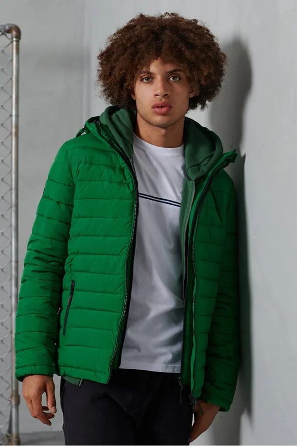 Superdry Hooded Fuji Jacket - Green - Casual Jackets