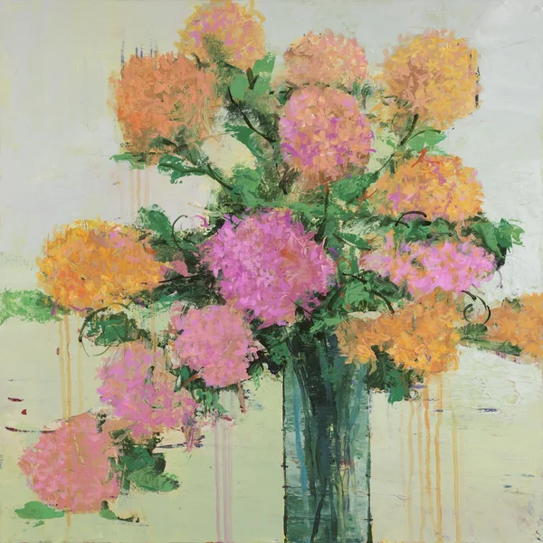Flower Remedy I Painting Print on Wrapped Canvas - Size: 18 x 18