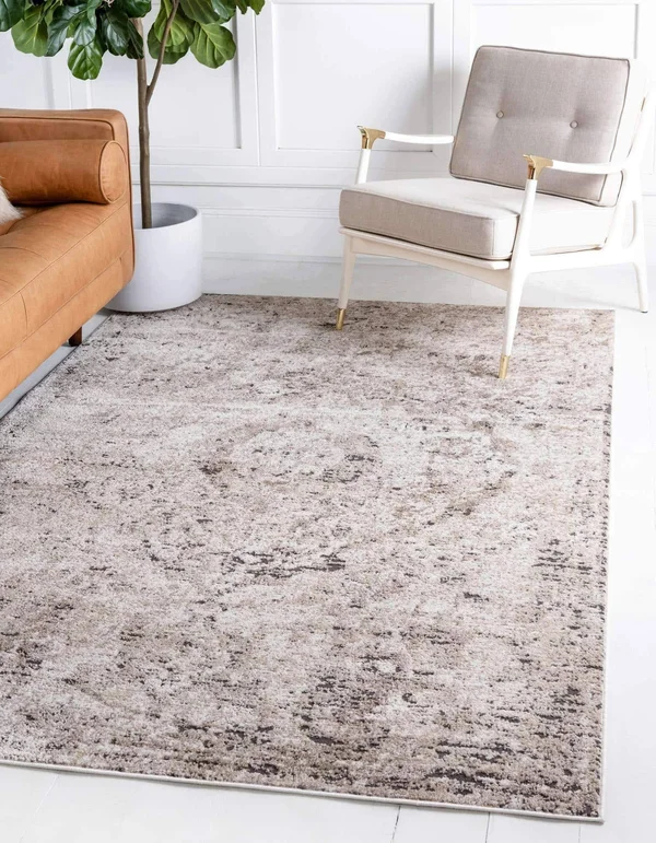 Unique Loom 3147461 5 x 8 ft. Astoria Portland Rectangular Rug Beige