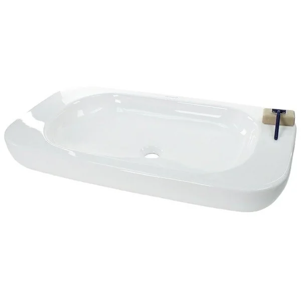 Nameeks CA4278 Caracalla 32-1/3x22 Ceramic Vessel Bathroom Sink - White