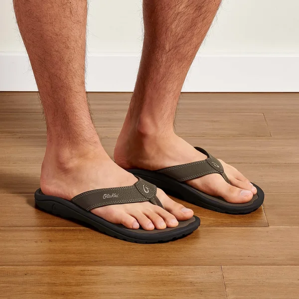 OluKai Mens Ohana Sandal - 14 - Kona/Kona - Men's Sandals
