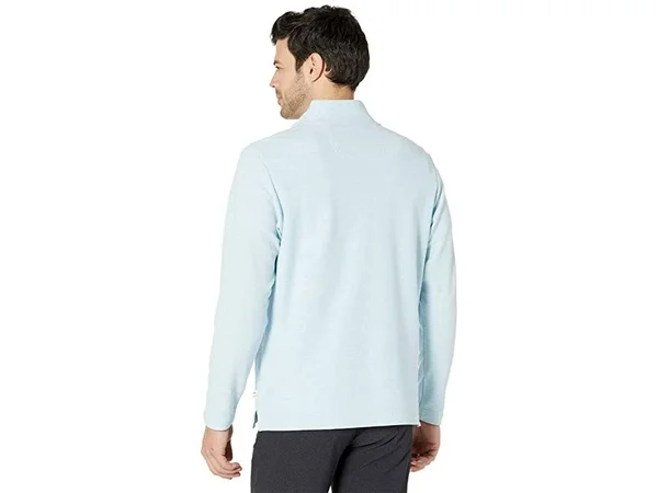 Tommy Bahama Men's Emfielder Half-Zip - Light Sky Hthr - Size XXL