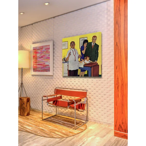 Marmont Hill Babys First Shot Richard SARGENT Painting Print on Canvas 24 x 24