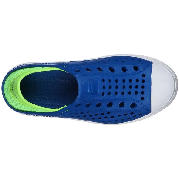 Skechers Boys Sandals Guzman Steps Aqua Surge Blue/Lime