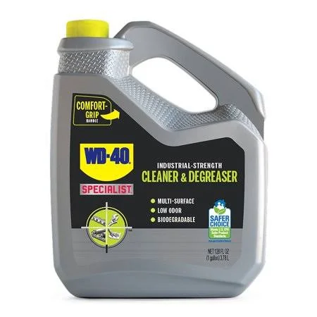 WD-40 Specialist Industrial Strength Cleaner and Degreaser, 128 oz Bottle, 4/Carton - Wdf300363