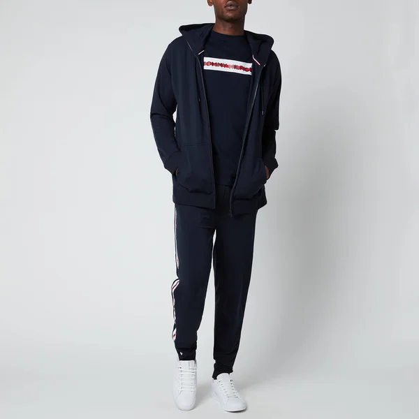 Tommy Hilfiger Lounge Full Zip Hoodie Navy