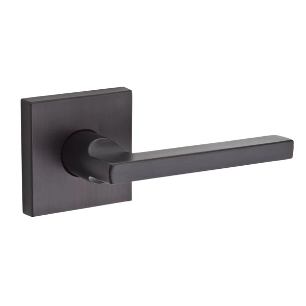 Baldwin Ps.squ.csr.112 Passage Square Lever & Contemporary Square Rose Venetian Bronze