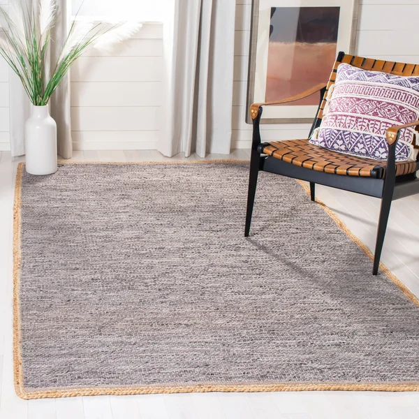 Safavieh Cape Cod CAP901G 8&0x22 x 10&0x22 Light Grey - Natural Area Rug
