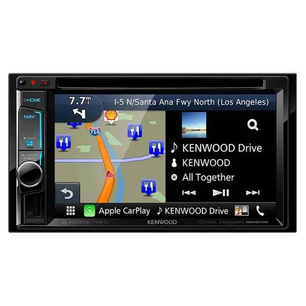 Kenwood DNX573S In-dash GPS - 6.2x22 Touch Display